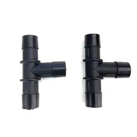 Kdp 735632403218 Automotive Heater Hose Connector 3/4x 3/4x3/4 Inch Barb Tee Glass Filled Nyl