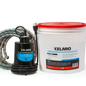 Kelaro 850009354082 Tankless Water Heater Flushing Kit - Just Add Vinegar Descaler