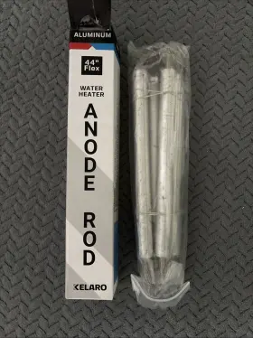 Kfar-a-44 Kelaro Aluminum And Zinc Flexible Water Heater Anode Rod 44-inch By