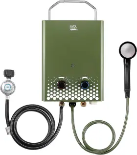 B1716-00002-gr Kemimoto Tankless Water Heaterkemimoto 34000 Btu Outdoors 1.32gpm 5l Propane Hot