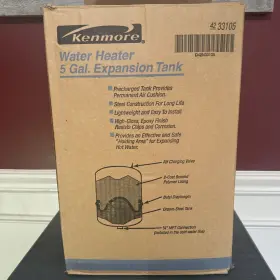 4233105 Kenmore 5 Gallon Water Heater Expansion Tank