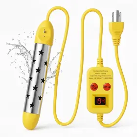 1500w Kinemora 768330838075 Immersion Water Heater Portable Submersible With Intelligent