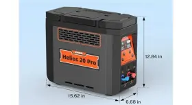 Kr5501 Kohree Helios 20 Pro Portable Water Heater 000 Btu 4000mah Rechargeable/new