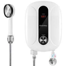 Komilday 797409162421 Tankless Water Heater Electric 240v 0-6500w Hot With L