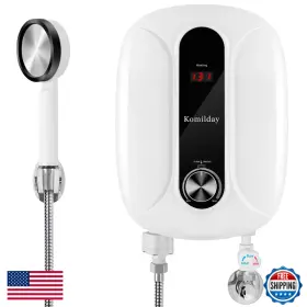 B0dfmg8fxs Komilday Tankless Water Heater Electric 240v 0-6500w Hot