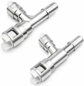 Kpihc1314 Kpalag Aluminum Hvac Heater Inlet Hose Tee Connector For Cadillac Esc Vehicle