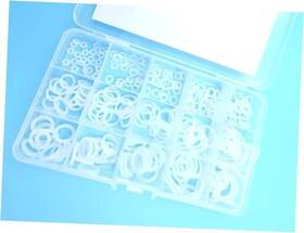 Kuang 614164074755 225 Pcs Silicone O Ring Assortment Rubber Seal Kit -o