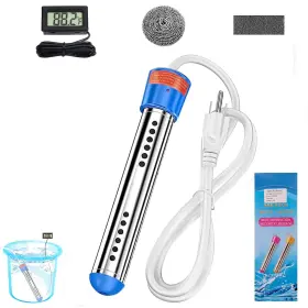 Rdkl02 Laboomkey 2000w Immersion Water Heaterportable Bucket Heater With Digital Lcd Thermometer