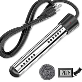 1500w Laisence 762704355489 Pool Heater For Above Ground With Digital Lcd Black