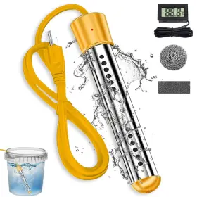 1500w Lakkzoom 716035511144 Calentador De Agua El Ctrico Inmersi N Port Til Para Piscina E