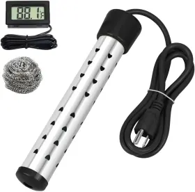 1500w Laoaivena 711181169133 Immersion Water Heater With Digital Lcd Thermometer And Stainless Steel Guar
