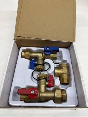 Legend 101-149nl 3/4 Inch Fnpt Union X Nl Tankless Water Heater Valve Kit With