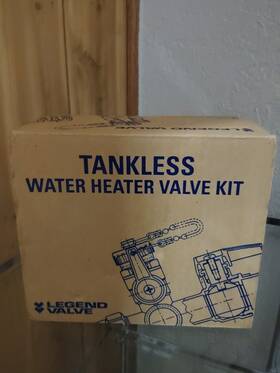 Legend 101-154nl Valve 101-149 Tankless Water Heater Kit Msrp 134