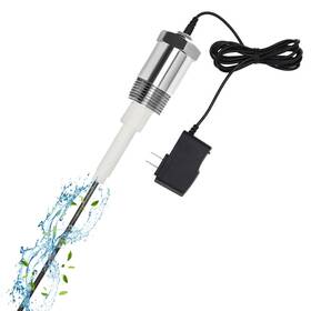 Lehomizi 765138302739 Powered Anode Rod For Water Heater Electric 70-120 Gallon Tank Steel Black