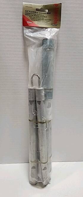 Lincoln 119704 Products Flexible Magnesium Anode Rod With Nipple 44 Inch Lin