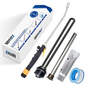 Lrichy K9223 5in1 Rv Water Heater Repair Kit For Suburban 9.25in Anode Rod And Element