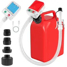 Fuelpump002 Luney Automatic Fuel Transfer Pump With Auto-stop Sensor 3.2 Gpm 51ftft Hose Gas C