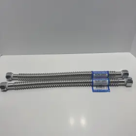 2-mainline Mainline Mlw0148002 Water Heater Stainless Steel Connector Hose 3/4 Inch Fip X 18