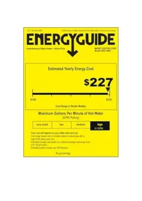 Marey 764177001467 Tankless Water Heater Gas 8.5 Gpm 199 000 Btu Natural High Efficiency
