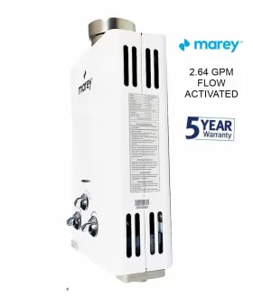 Zga10fng Marey Ga10fng Tankless Gas Water Heater 2.64 Gpm Ng Natural