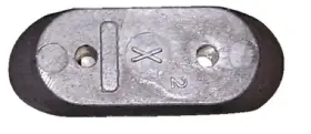 Cm327606m Martyr Anodes 628309126827 Brp Anode Omc/johnson Envinrude Magnesium Alloy Silver