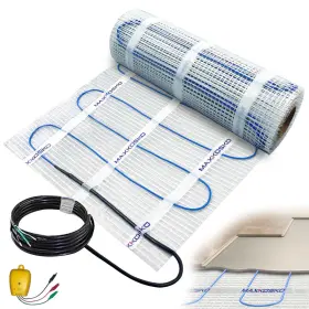 B0c33msfzl Maxkosko 30 Sq.ft. Electric Floor Heat Mat Kit 120 V Underfloor Radiant Heating