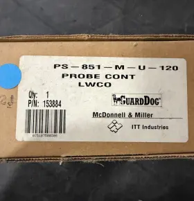 Ps-851-m-u-120 Mcdonnell & Miller 153884 And Electronic Low Water Cut-off New