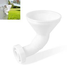 Mitchenify Mt-wfunnel-002 Inch Wide Mouth Rv Water Fill Funnel - Hands-free Tank Accessory For Travel