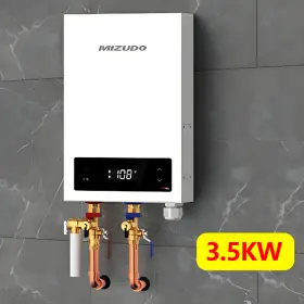 Equik-3.5wa Mizudo 3500w Electric Tankless Water Heater Instant Hot For Whole House