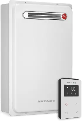 Fdg-cs120sbw-lp-ra Mizudo 16l Propane Gas Tankless Water Heater Outdoor Only 5.1 Gpm 120 000 Btu