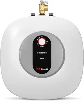 Mdes-et80-ra Mizudo 8.0 Gallon Electric Mini Tank Water Heater Under Sink 120v 1440w Kitchen