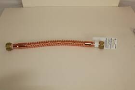 Moen 7211-15-34fip Corrugated Copper Connector 3/4fip X 15 Inch Long