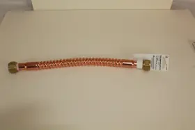 7211-15-34fip Moen Corrugated Copper Connector 3/4fip X 15 Inch Long