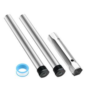 Mootvgoo 752349320478 2pack Rv Water Heater Anode Rods 9.25 Inch X3/4 Npt Magnesium For Morflo/suburban