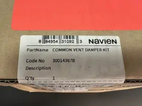 30014367b Navien Common Vent Damper Kit New