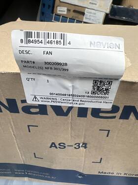Navien 884954461854 30020992b Fan Assembly For Nfb-c