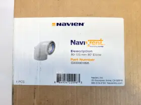 Gxxx001895 Navien Navivent 80-125mm 90 Degree Elbow