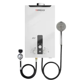 Nessxa 631060198569 Tankless Water Heater Propane With Digital Display 3.66 Gpm 14l Portable Ins