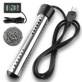 Niaochao B0fr97wgrp 2000w Immersion Water Heater Portable Electric 304 Ss Guard Lcd The