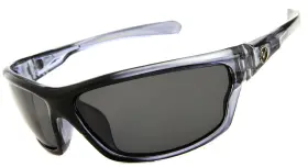 43206-94676 Nitrogen Mens Rectangular Sports Wrap 65mm Polarized Sunglasses Clear Regu