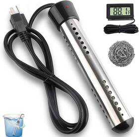 Nj Forever 313021185169 2000w Immersion Water Heater With 304 Ss Guard Fast Heats Up 5 Gallons In