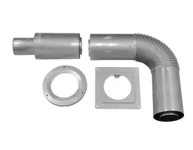 Noritz 817000013448 Cvk-h-f Horizontal Concentric Vent Kit