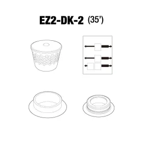 Ez2fvk-2 Noritz Ez2dk-2 Flex Vent 2 Inch Diffuser Kit For