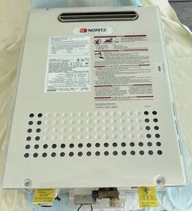 Noritz Nr111-od Outdoor Natural Gas Tankless Water Heater Low Nox 250 000 Btu