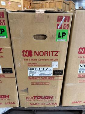 Noritz Nrc111dvlp Nrc111-dv-lp 11.1 Gpm 199 900 Btu Tankless Water Heater Liquid Propane Lp