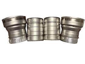 Noritz Vk4-pvc2sus 4 Inch Pvc To Single-wall Stainless Steel