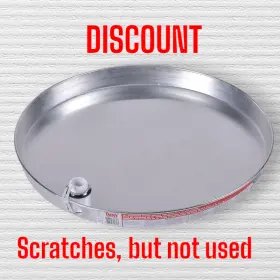 34079 Oatey 785577441394 18 Inch Water Heater Drain Pan With 1 Pvc Fitting Aluminum