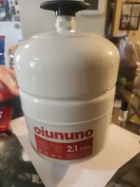 Oiununo 746253299333 Potable Thermal Expansion Tank 2.1 Gallon 3/4 Inch Mnpt Connection Compact Design