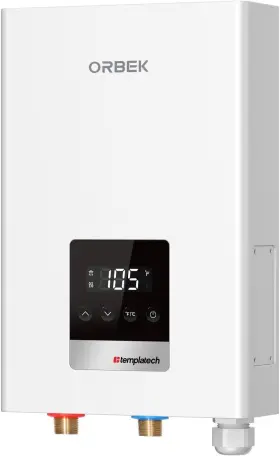 Et014a1w Orbek 14kw/3.6gpm Tankless Water Heater Electric Instant Hot Kitchen Bathroom