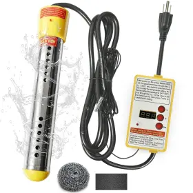 Waterhe001 Ornalry Immersion Water Heater - 304 Stainless Steel Portable Built In A